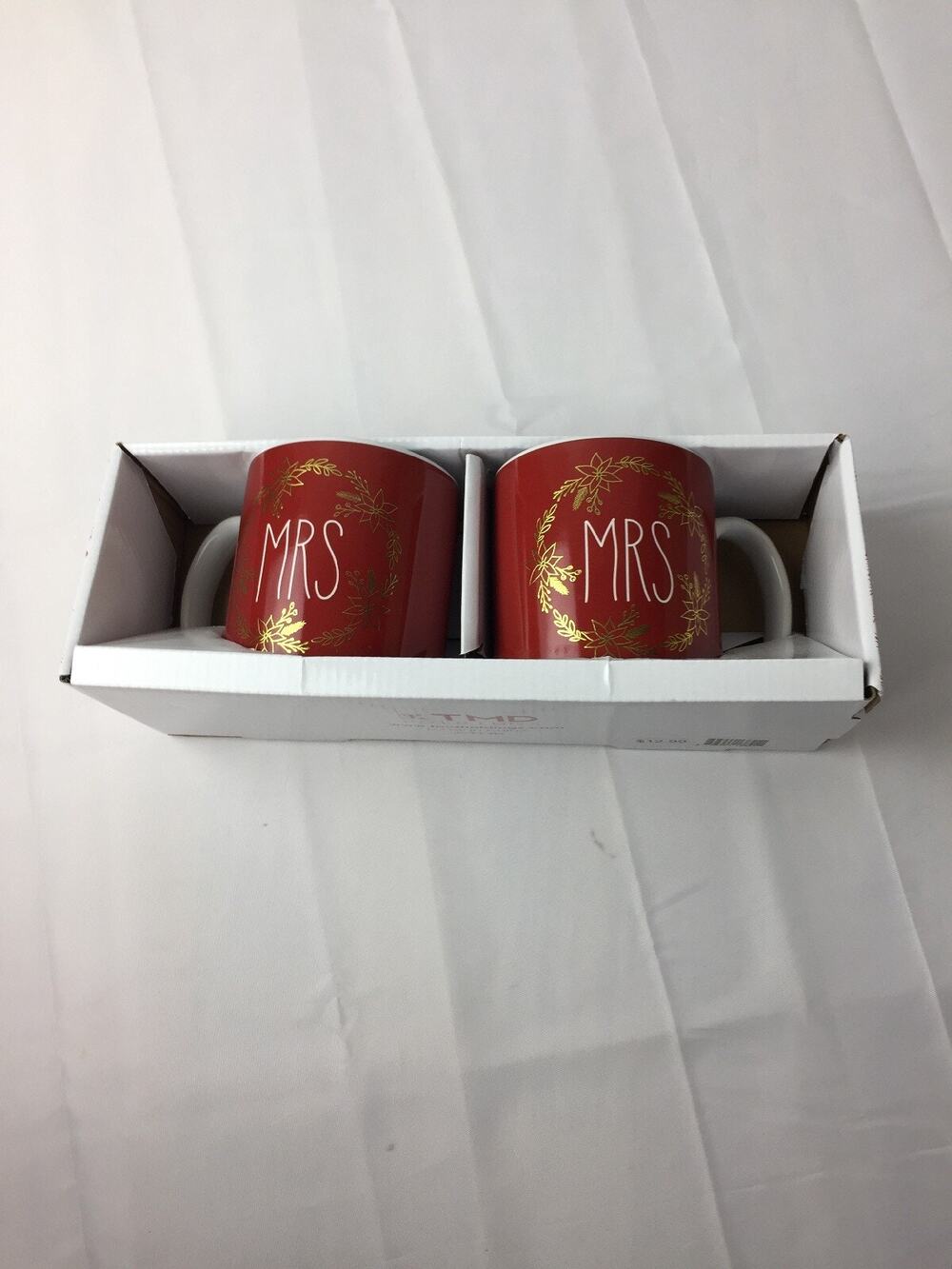 Mrs. and Mrs. Coffee Mugs TMD
